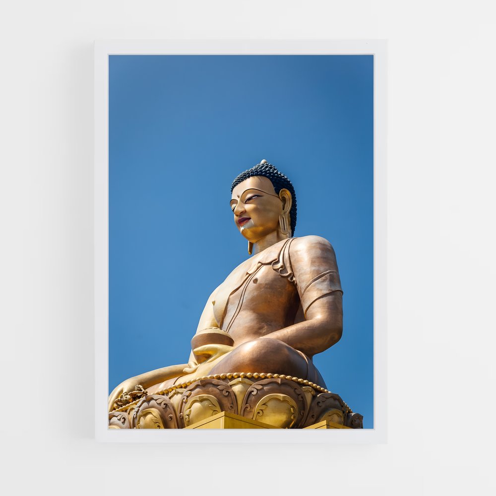 ap-buddha dordenma-2 cadre Blanc
