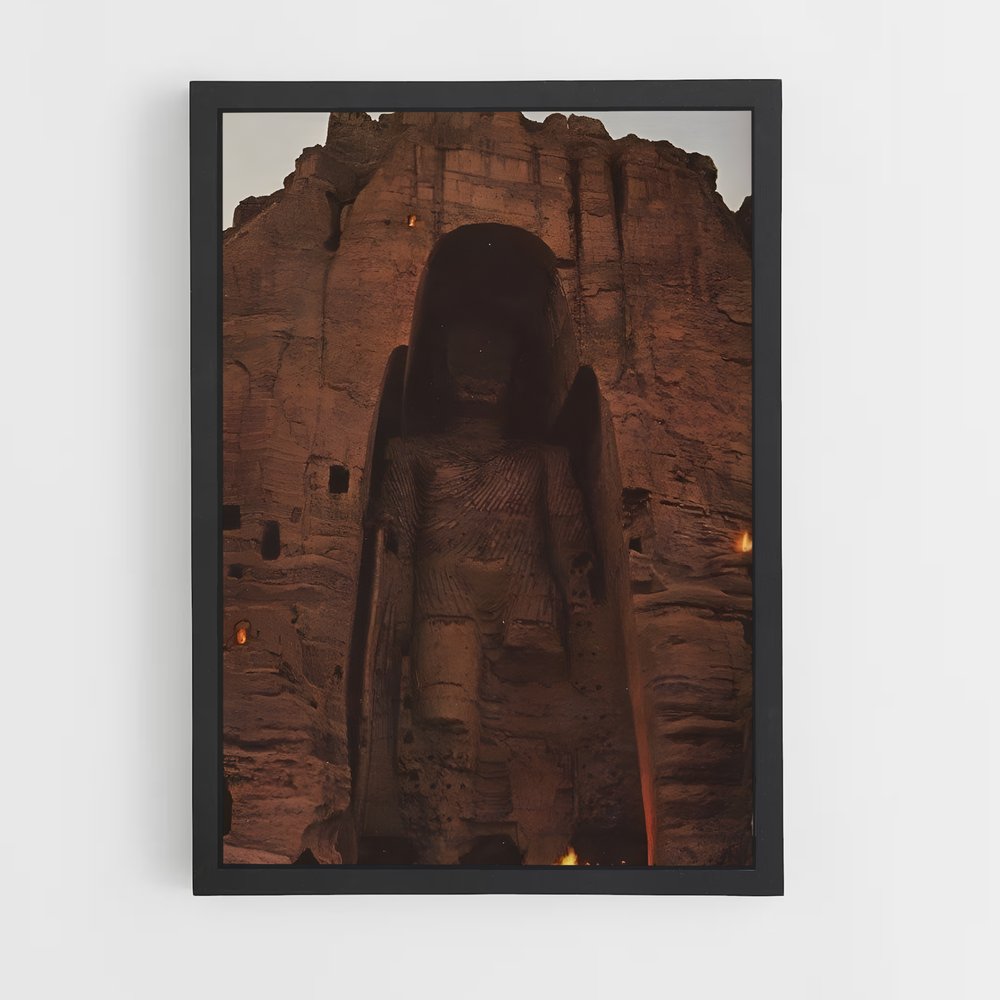 ap-buddhas of bamyan-1 cadre Noir