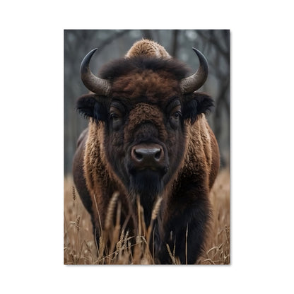 Poster Le Bison Majestueux