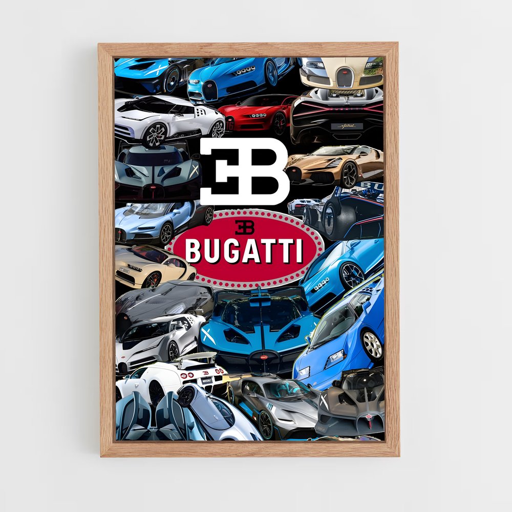ap-bugatti-10 cadre Bois clair