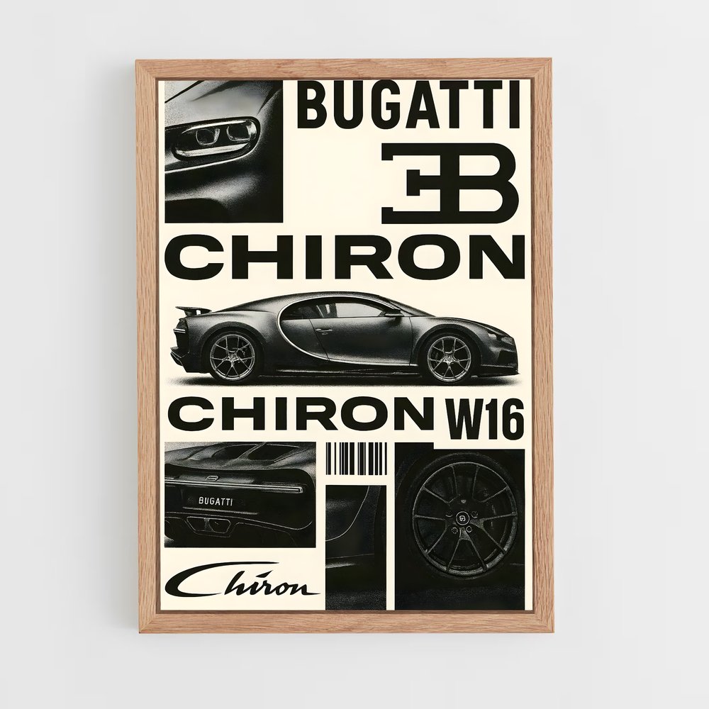 ap-bugatti-8 cadre Bois clair