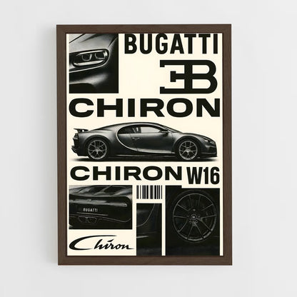 ap-bugatti-8 cadre Bois foncé