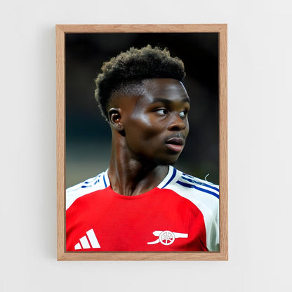 ap-bukayo saka-6 cadre Bois clair