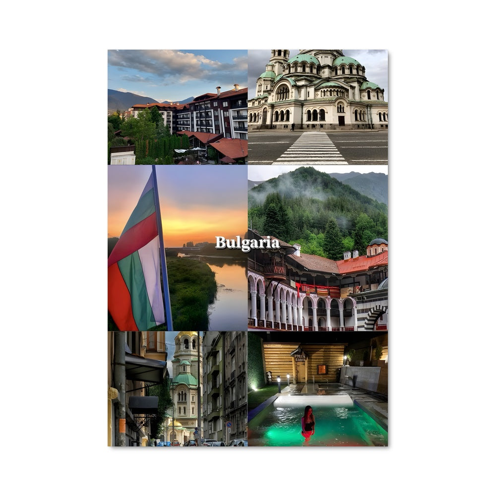 Poster Architecture Bulgare