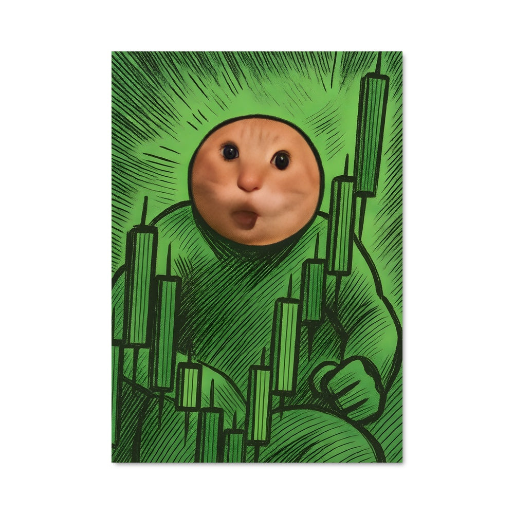 Poster Vert Énergie