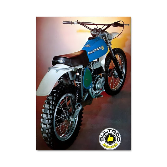 Poster Bultaco en Garage