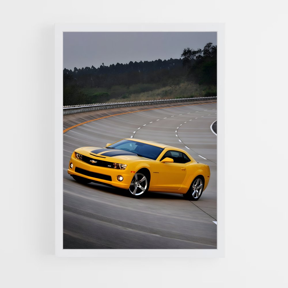 ap-bumblebee camaro-1 cadre Blanc