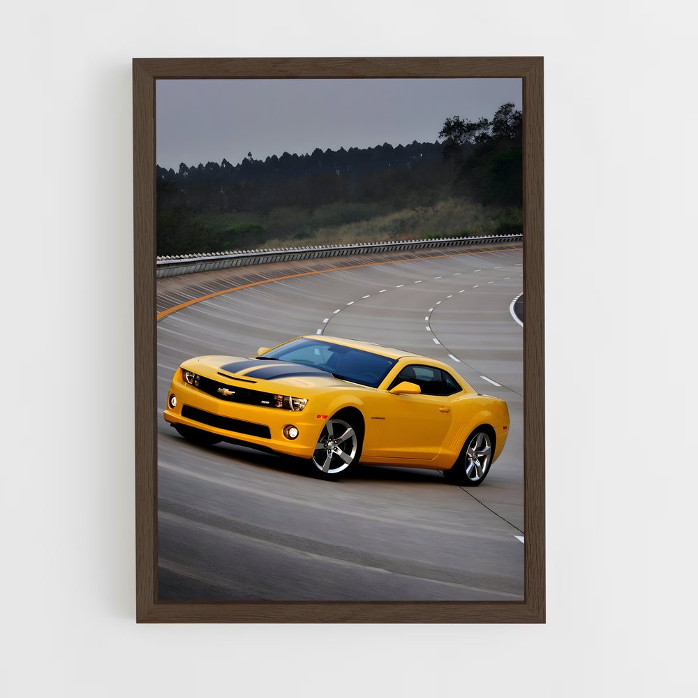 ap-bumblebee camaro-1 cadre Bois foncé