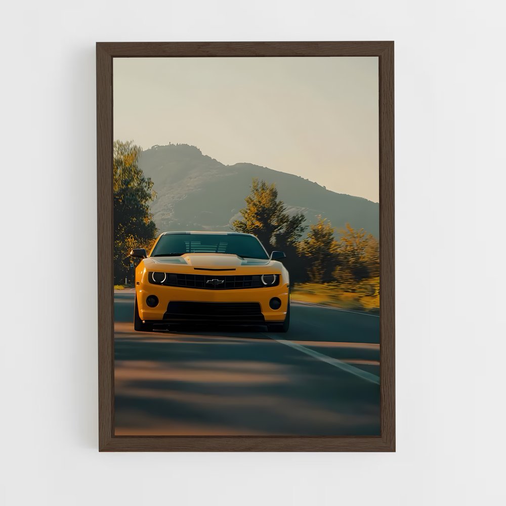 ap-bumblebee camaro-3 cadre Bois foncé