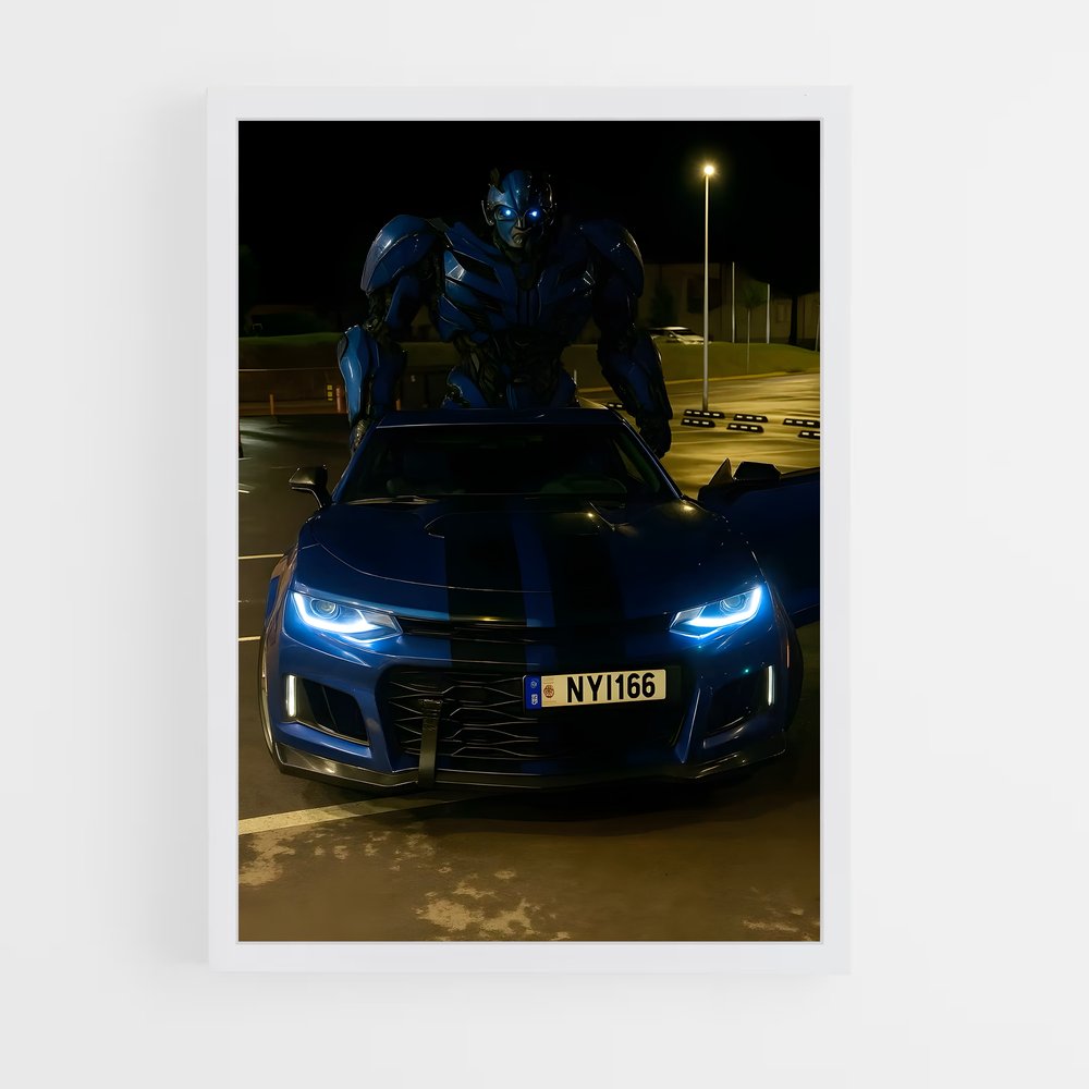 ap-bumblebee camaro-4 cadre Blanc
