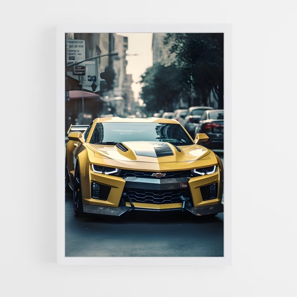 ap-bumblebee camaro-5 cadre Blanc
