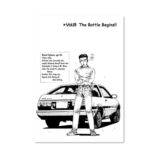Poster Bunta et sa Bolide