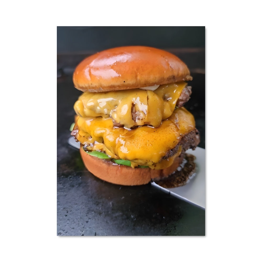 Poster Cheeseburger Delight