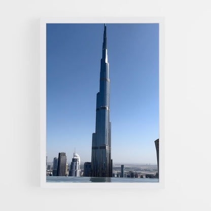 ap-burj khalifa-4 cadre Blanc