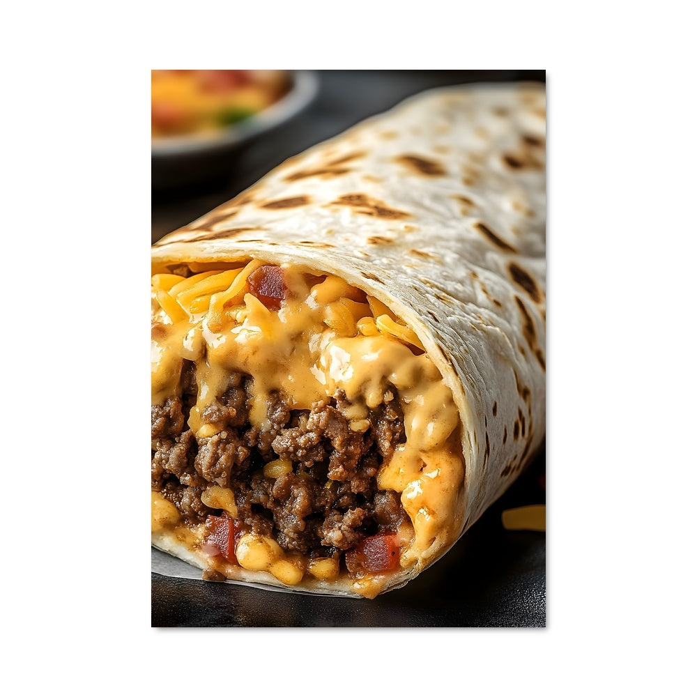 Poster Burrito Delight