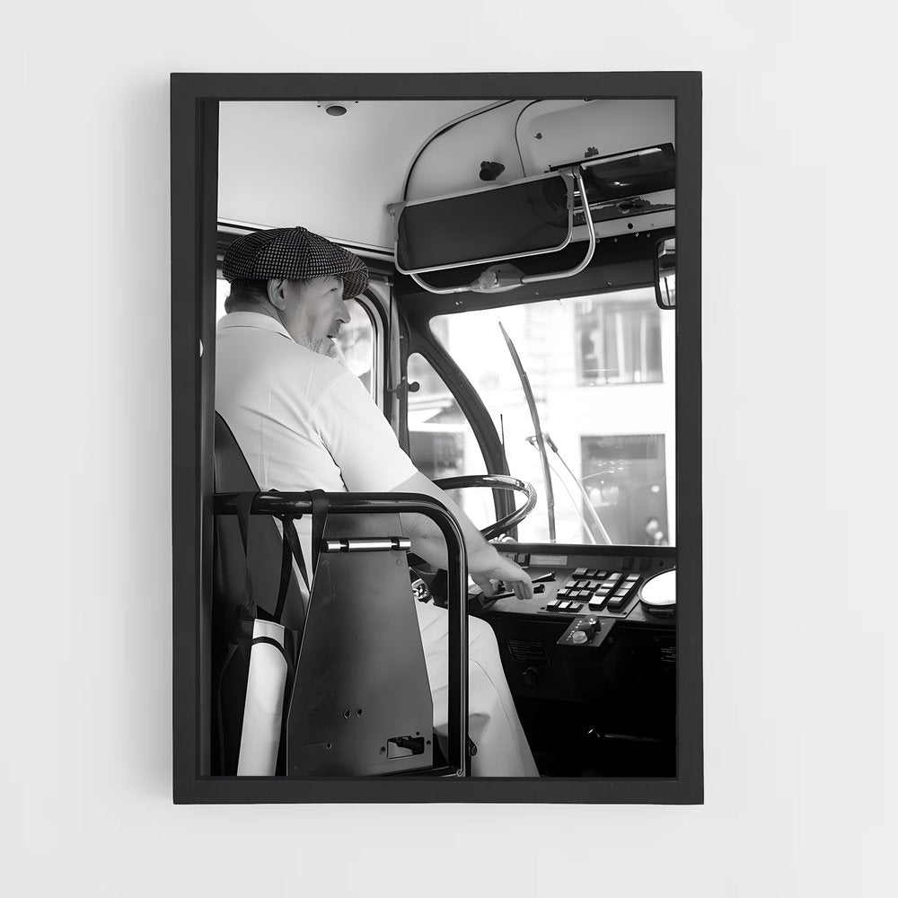 ap-bus driver-1 cadre Noir
