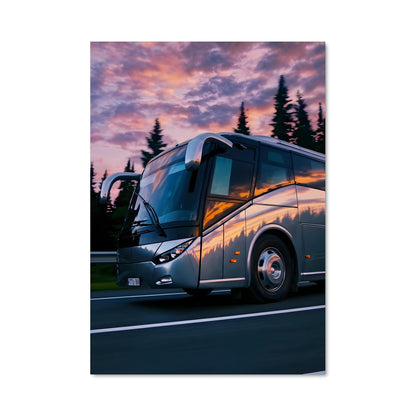 Poster Coucher de Bus