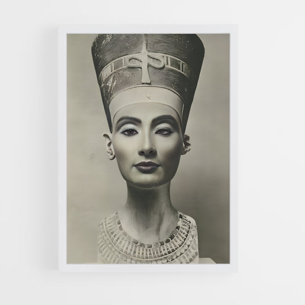 ap-bust of nefertiti-1 cadre Blanc
