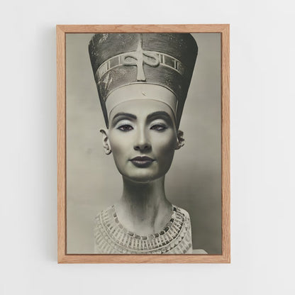 ap-bust of nefertiti-1 cadre Bois clair