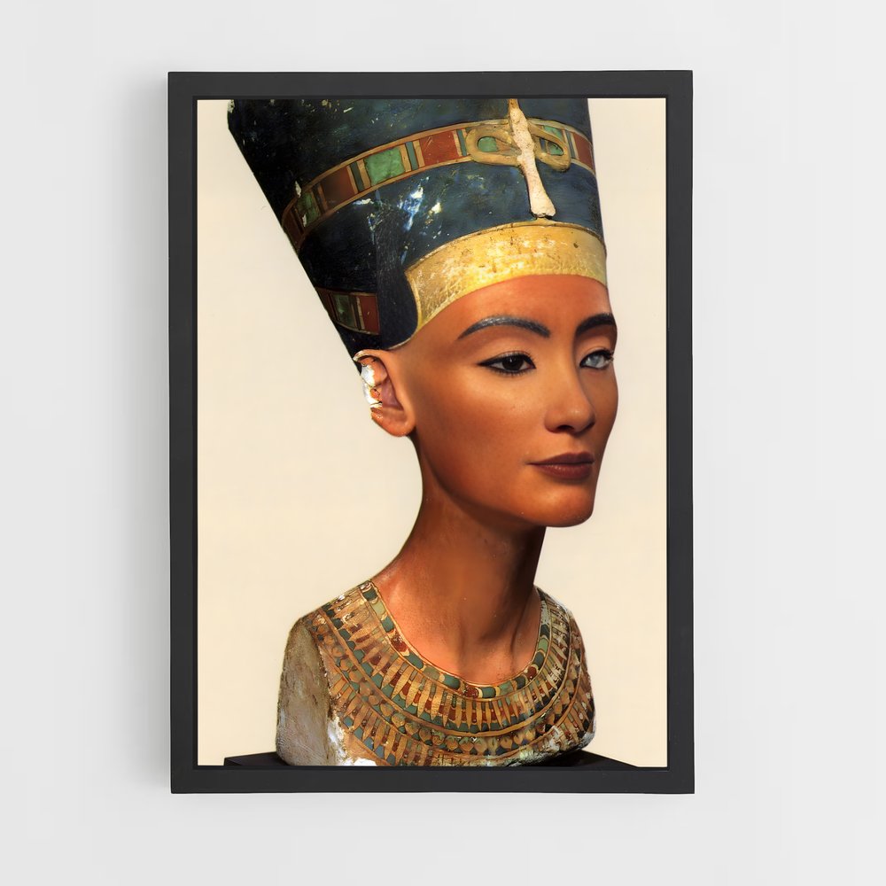 ap-bust of nefertiti-2 cadre Noir