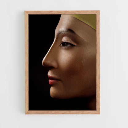 ap-bust of nefertiti-5 cadre Bois clair