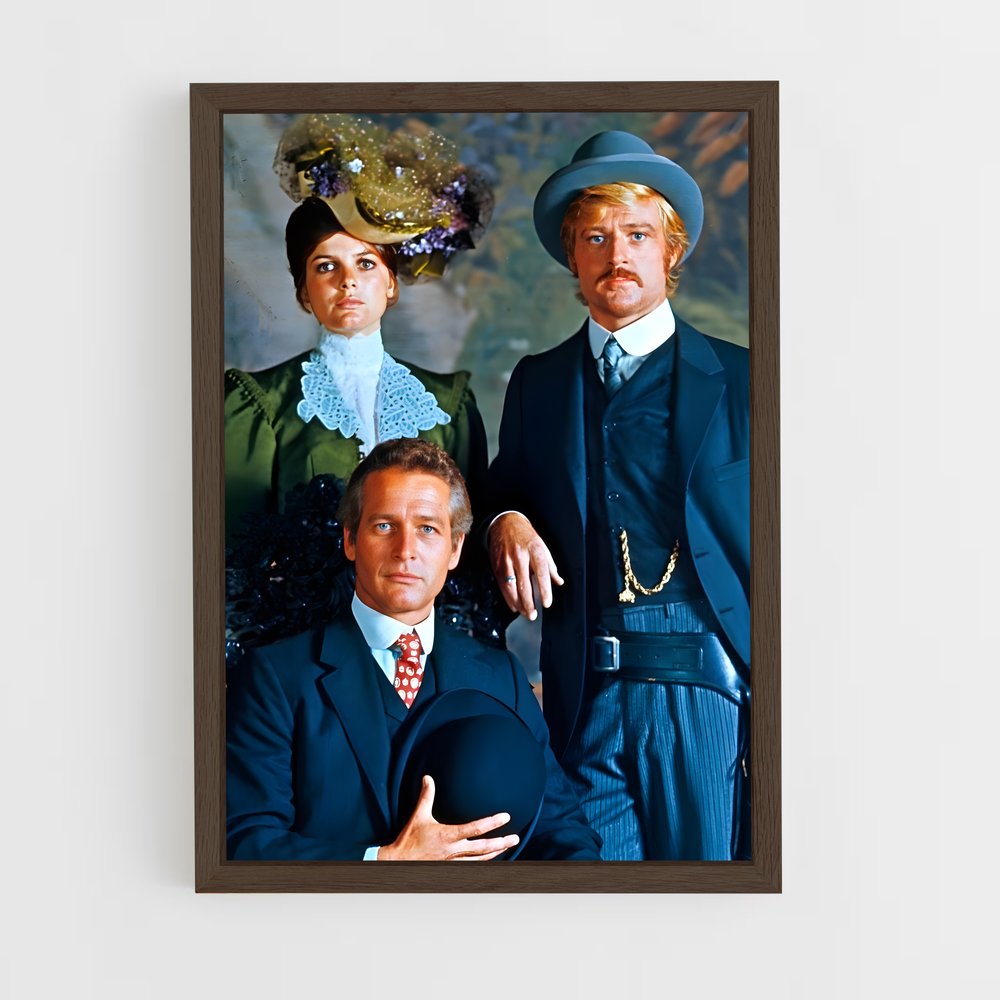 ap-butch cassidy-1 cadre Bois foncé