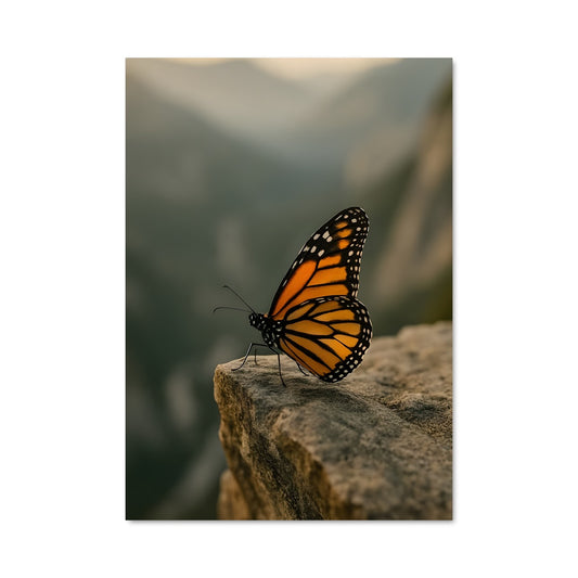 Poster Papillon des Montagnes