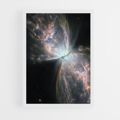 ap-butterfly nebula-8 cadre Blanc