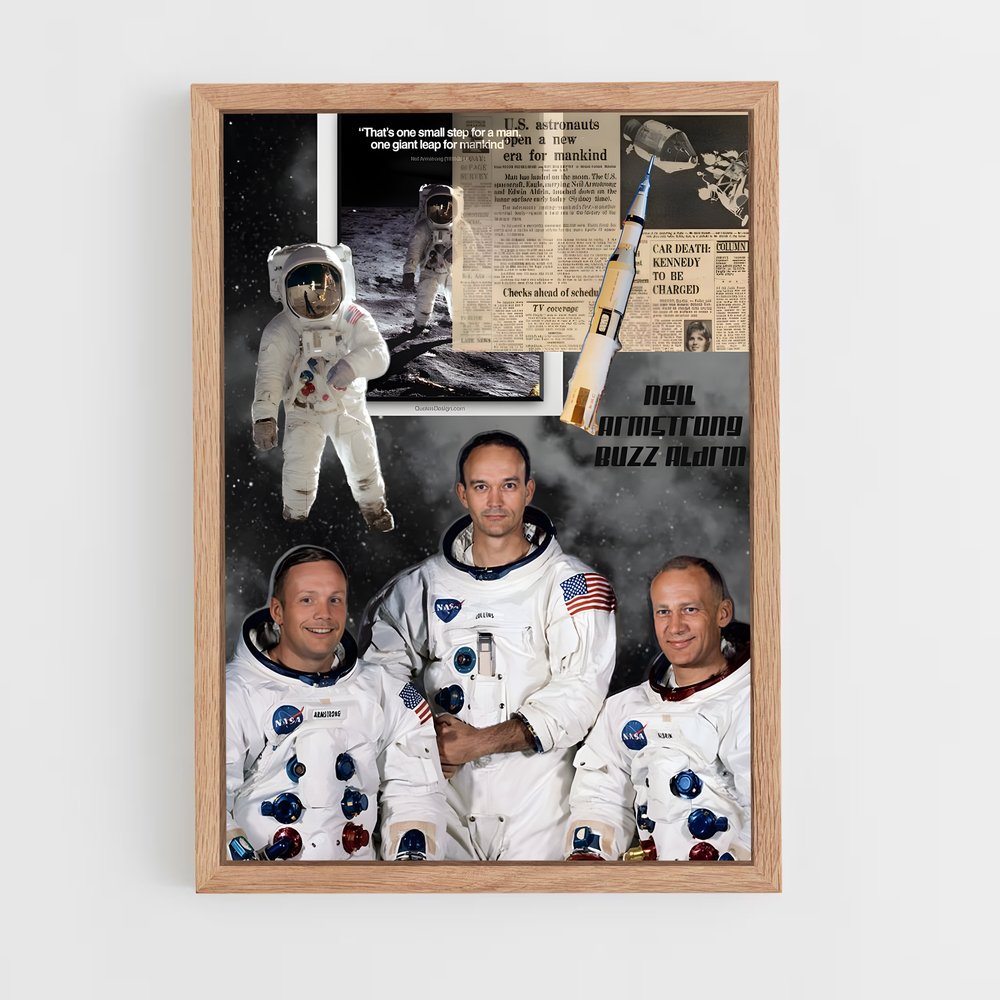 ap-buzz aldrin-9 cadre Bois clair