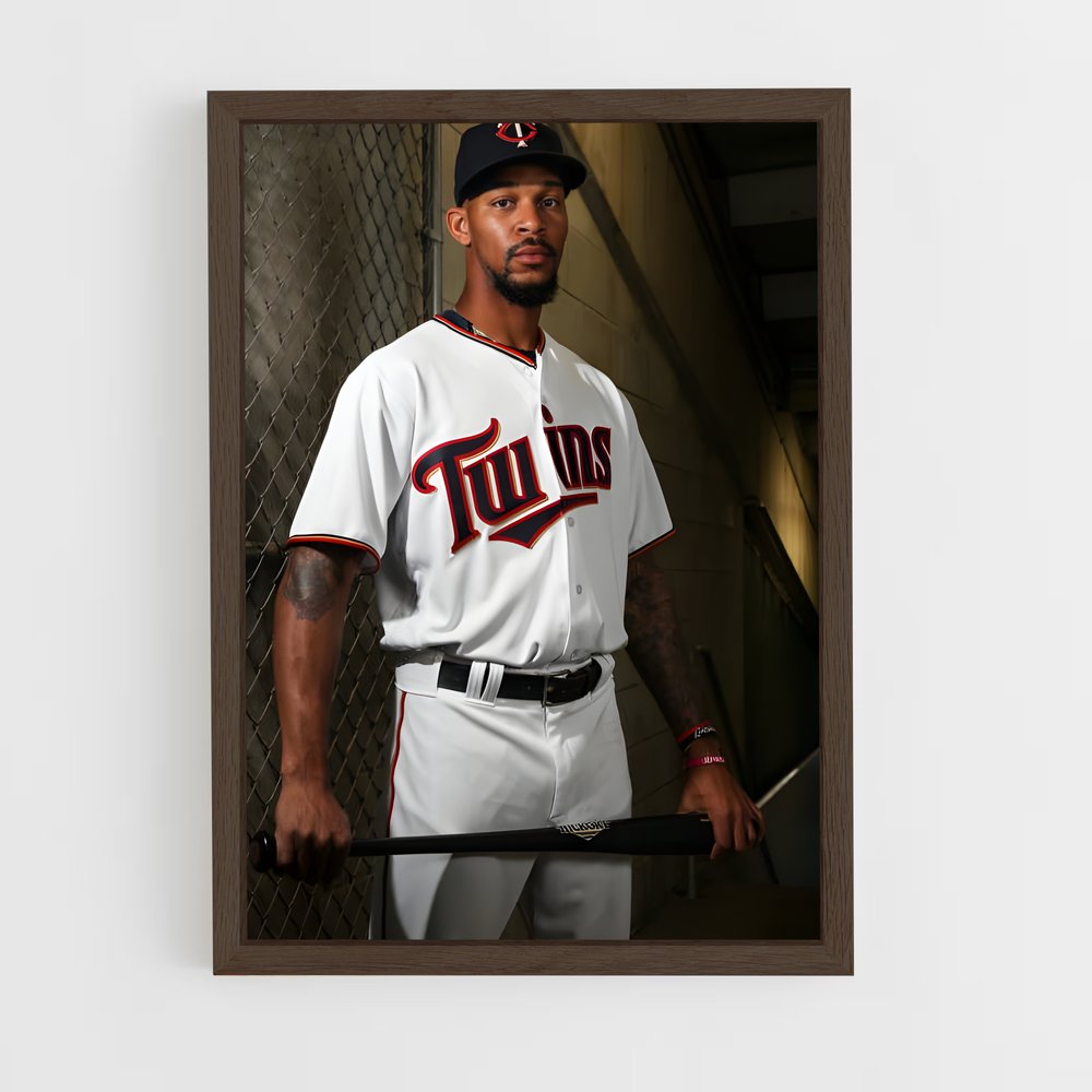 ap-byron buxton-2 cadre Bois foncé