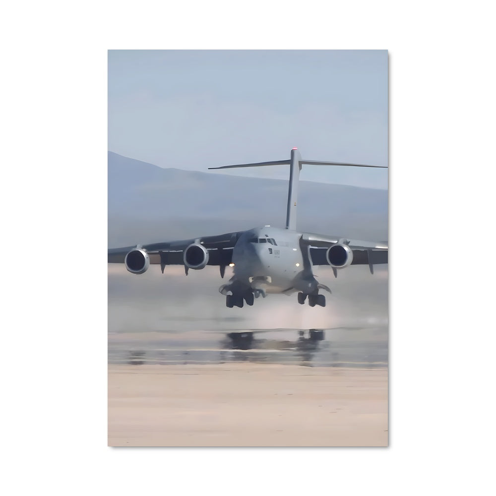 Poster Décollage Épique