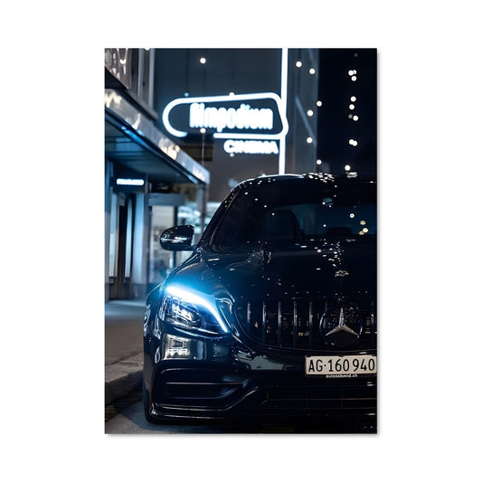 Poster Nuit Étoilée S-Class