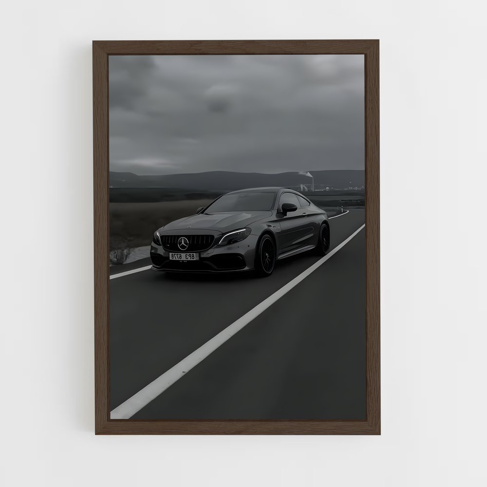 ap-c63 amg coupe-4 cadre Bois foncé