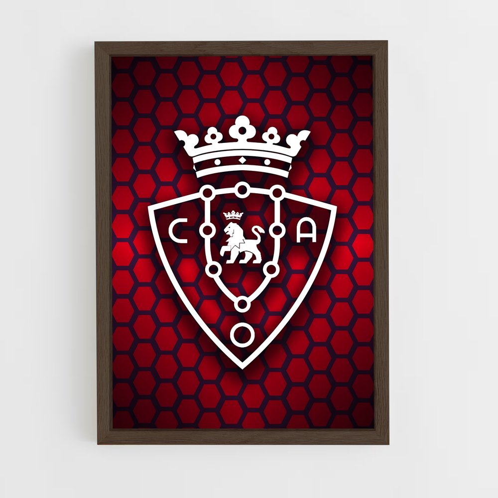 ap-ca osasuna-1 cadre Bois foncé