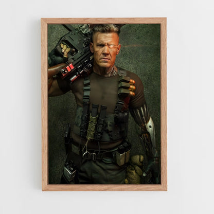 ap-cable deadpool-1 cadre Bois clair