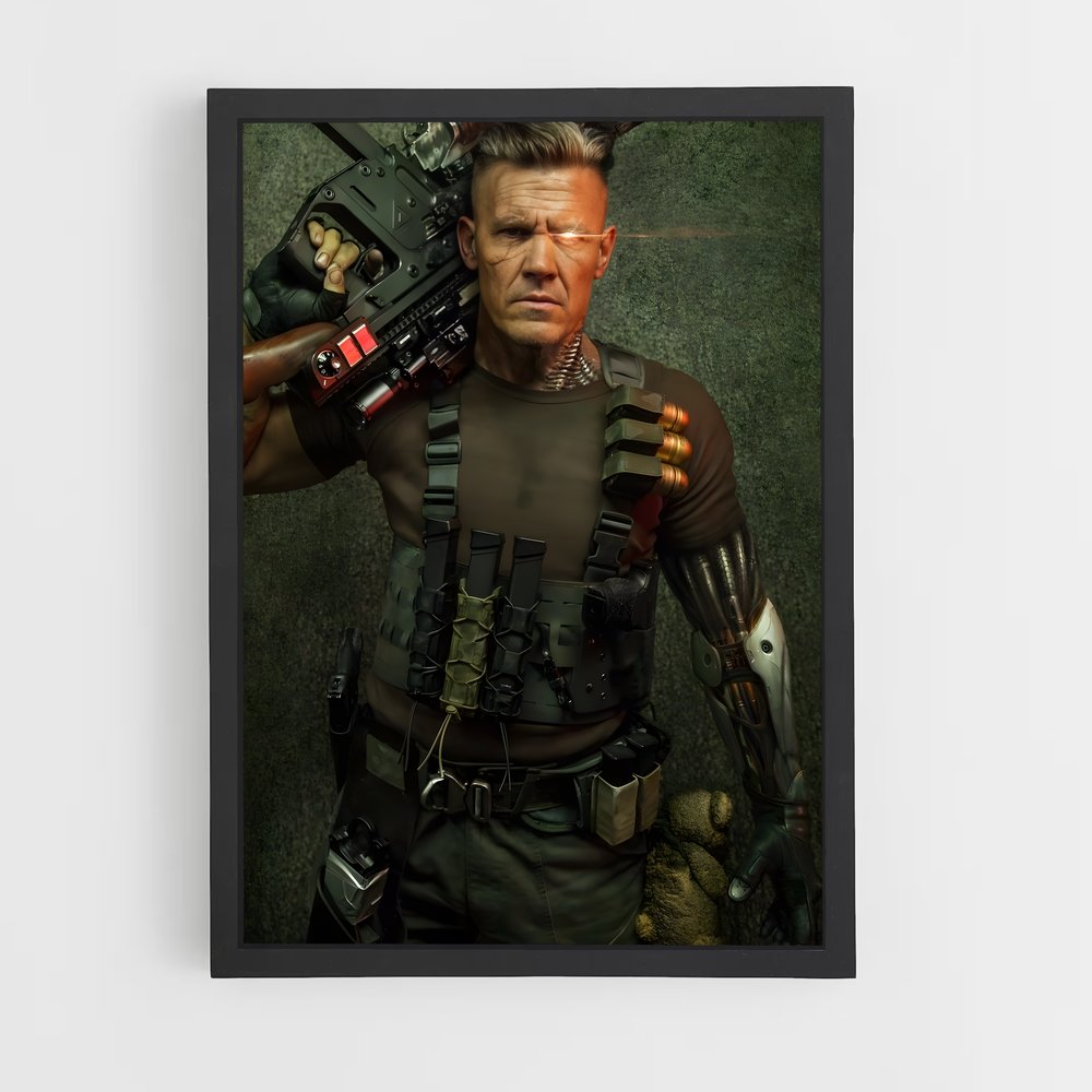 ap-cable deadpool-1 cadre Noir