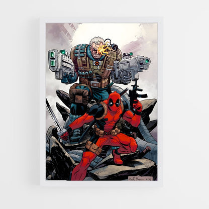 ap-cable deadpool-3 cadre Blanc
