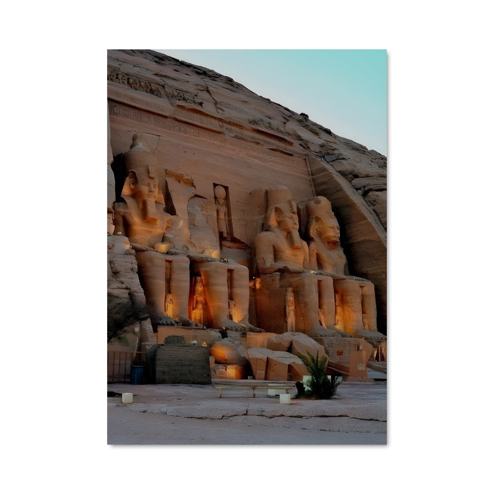 Poster Temple d'Abou Simbel