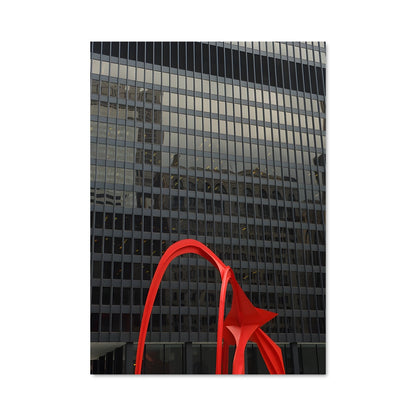 Poster Flamant Éblouissant