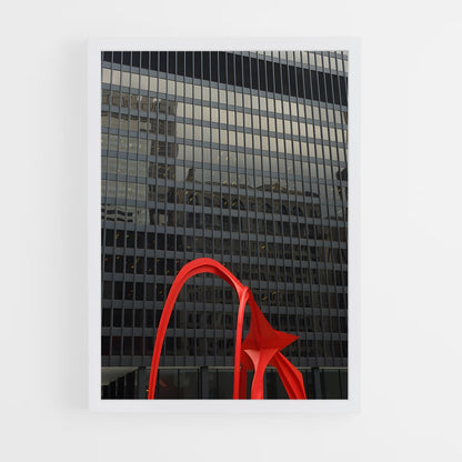 ap-calder flamingo-1 cadre Blanc