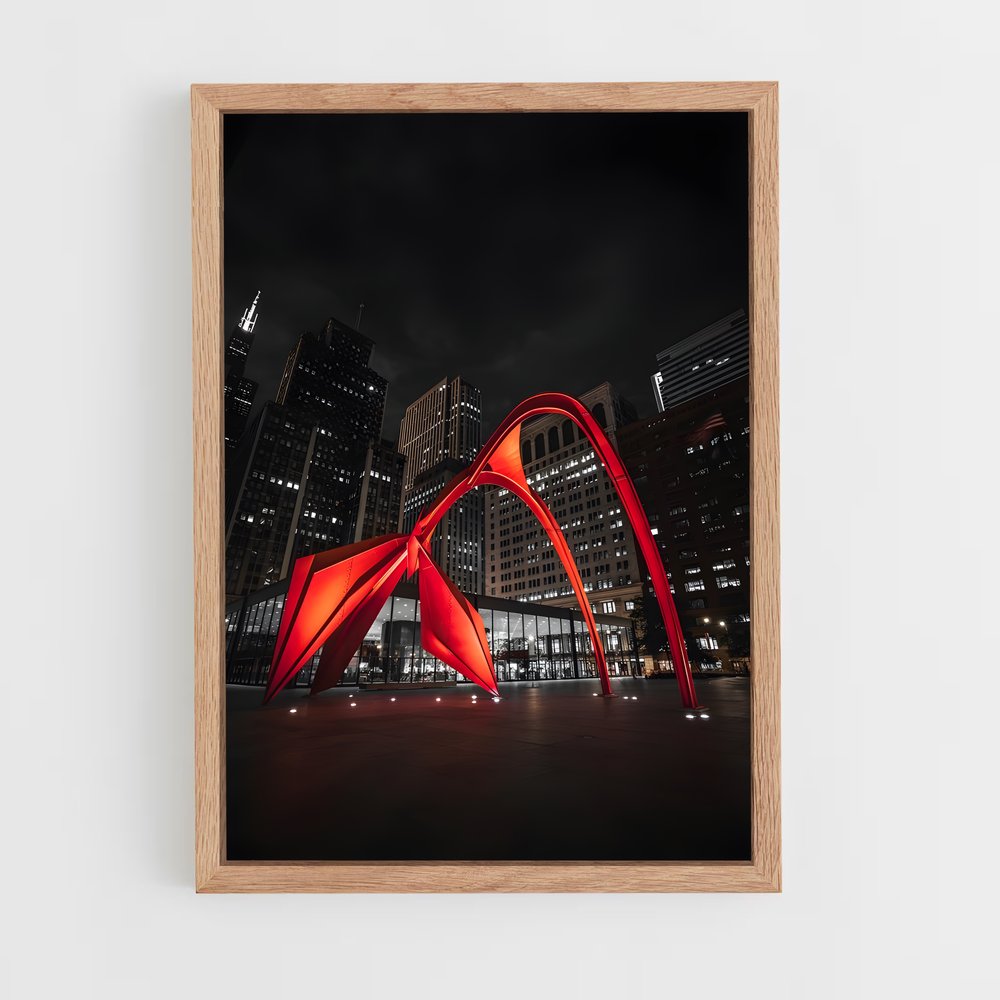 ap-calder flamingo-2 cadre Bois clair