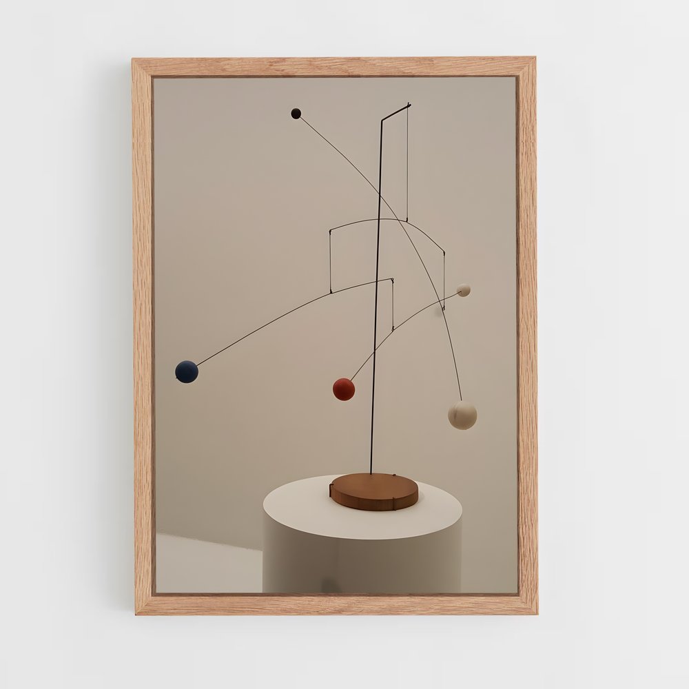 ap-calder mobiles-2 cadre Bois clair