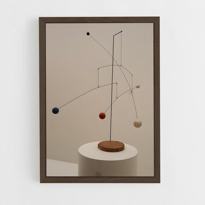 ap-calder mobiles-2 cadre Bois foncé