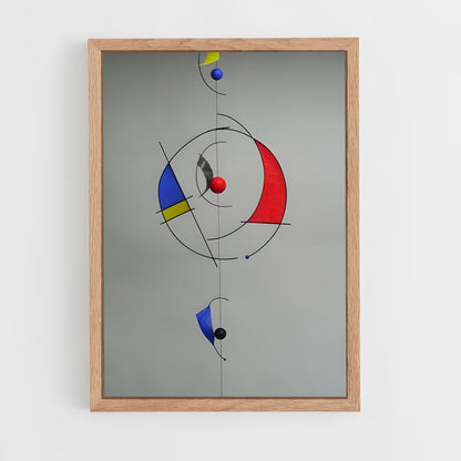 ap-calder mobiles-4 cadre Bois clair