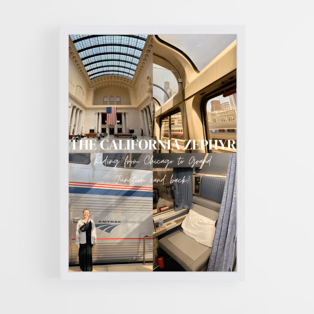 ap-california zephyr-1 cadre Blanc