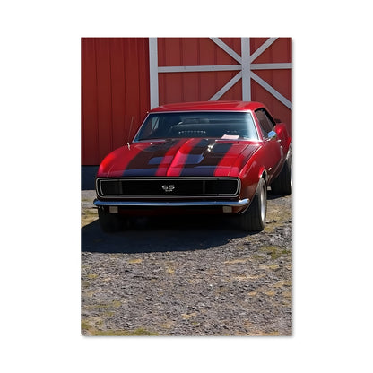 Poster Camaro Rétro