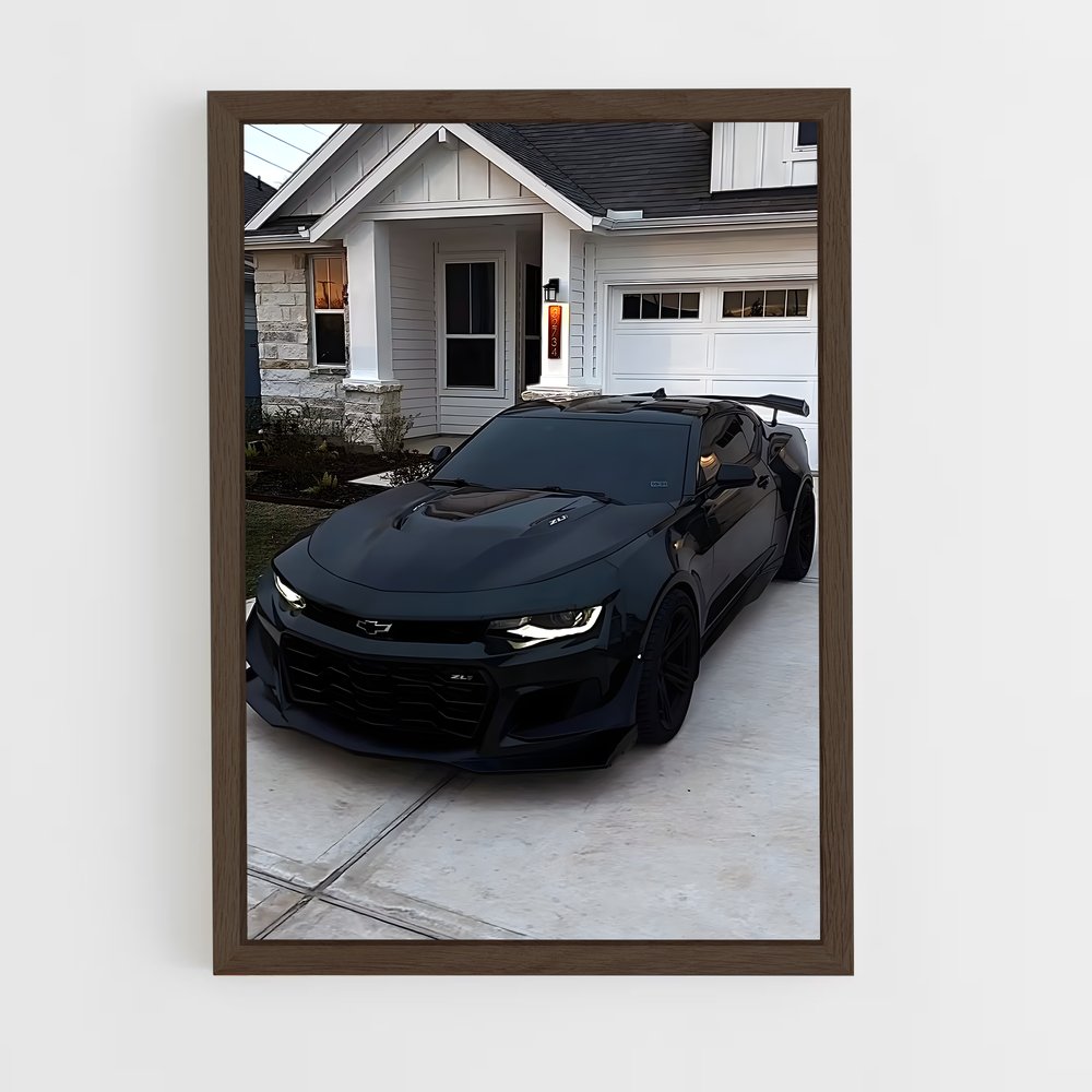 ap-camaro ss-1 cadre Bois foncé