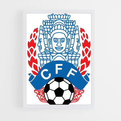 ap-cambodia national football team-1 cadre Blanc