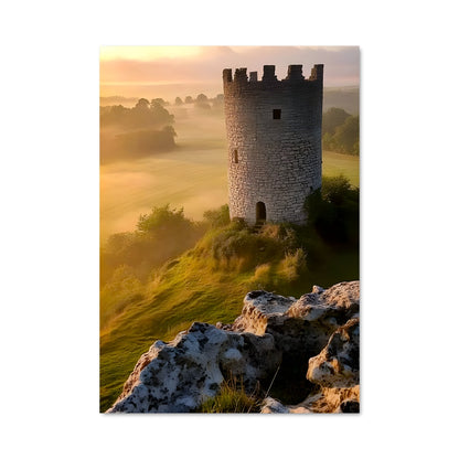 Poster Château Brumeux