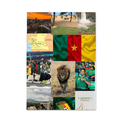 Poster Voyage au Cameroun
